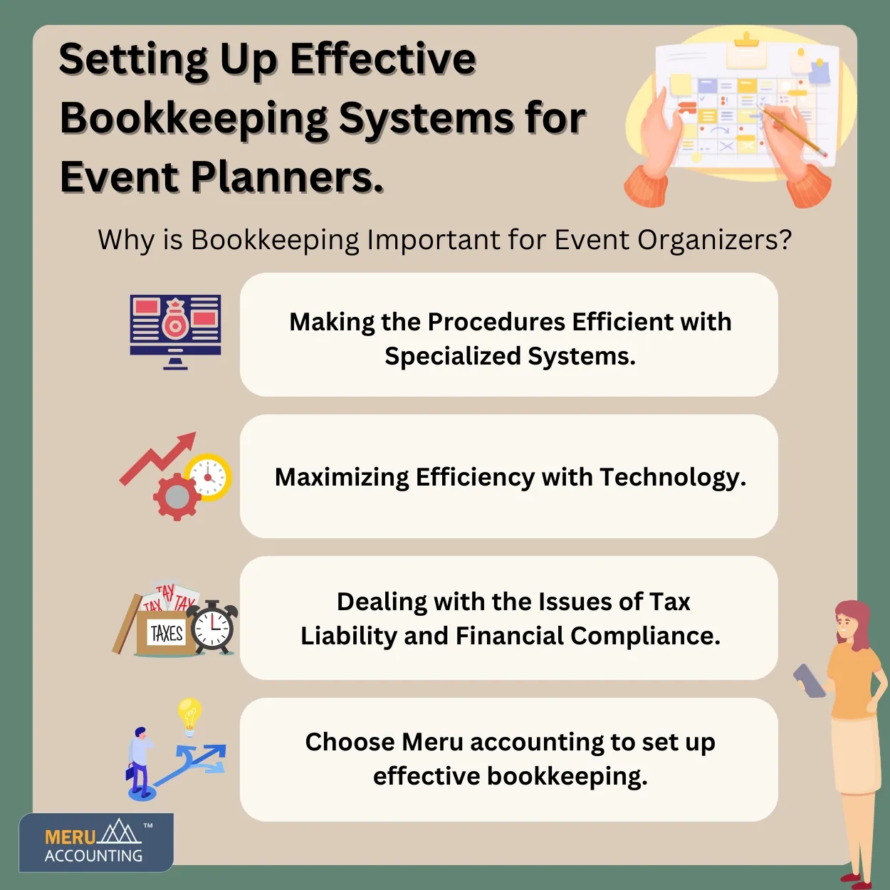 bookkeeping for event planners